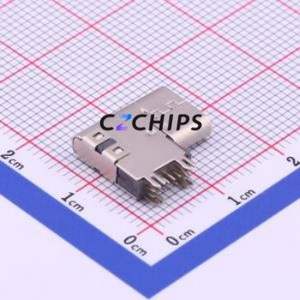 TYPE-C-31-M-18 USB Connector Through hole Component (THT) Connector Type-C Female Side Insert 14P - Product Image 2