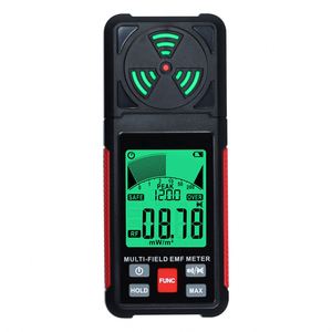 เครื่องตรวจจับสนามแม่เหล็กไฟฟ้าคุณภาพสูงแบบดิจิตอล ฟังก์ชั่นเก็บข้อมูลการตรวจจับ EF RF MF เครื่องวัด EMF 3 แกน สำหรับบ้าน โรงเรียน สำนักงาน - Product Image 1