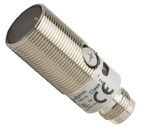Capteur photoélectrique diffuse E3FB-DN23, cylindrique, connecteur M12 4 broches, sortie NPN, source lumineuse LED, série E3F pour PLC