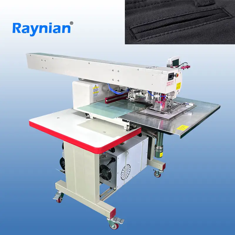 Raynian-3520manufacturers otomatik lazer kesim CNC dikiş makineleri doğrudan satış kullanılan endüstriyel dikiş makineleri 285