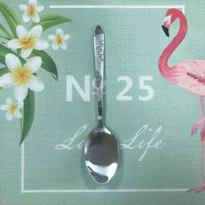 Cuillères <span class=keywords><strong>de</strong></span> <span class=keywords><strong>table</strong></span> en acier inoxydable, poignée papillon bon marché <span class=keywords><strong>de</strong></span> 10 pouces avec sablage - Product Image 4