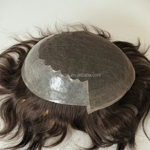 Système capillaire de remplacement pour hommes Q6 en cheveux humains naturels, confortable, fabriqué sur mesure par une usine chinoise en gros - Product Image 2