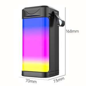 Al Aire Libre portátil de pulso Rgb Led Luz de música <span class=keywords><strong>Caixa</strong></span> De Som altavoz Mini Bt altavoz inalámbrico - Product Image 2