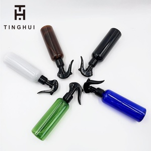 ขวดสเปรย์น้ำหอมเปล่า PET สีน้ำตาลอำพันใส ขนาด 30 มล. 50 มล. 60 มล. 250 มล. แบบไหล่เรียบ สำหรับใส่โทนเนอร์เครื่องสำอาง พร้อมหัวฉีดสเปรย์ - Product Image 5