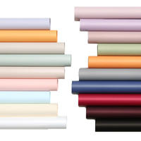 Papier d'Emballage de Fleurs Ouya Imperméable en Gros, Papier de Conception Florale Bicolore pour Fleuristes