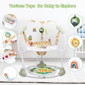 Portique d'activités et trotteur bébé multifonctionnel en alliage d'aluminium, avec musique, vente en gros, pour enfants - Product Image 6