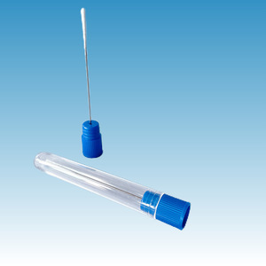 Sterile Stainless Steel Cotton Swabs 214A24101 Ethylene <b>Oxide</b> Sterilized Diagnostic Sampling Tool - Product Image 1