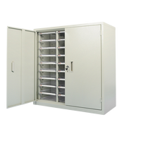 Armoire de classement moderne en métal à plusieurs tiroirs avec plus de 4 tiroirs, design modulaire pour bureau et salle à manger, format A3/A4