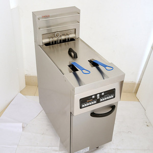 Friteuse commerciale pour croquettes, corn-dogs et viandes, avec panier de friture - Product Image 1