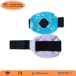 Rodillera de <span class=keywords><strong>Gel</strong></span> Frío con Bolsa de Hielo, Vendaje Enfriador, Compresa Fría y Caliente Reutilizable con Perlas de Hielo, Paquete de Terapia Dirigida para Alivio de Rodilla - Product Image 4