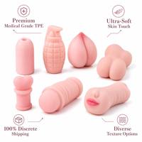 Produit phare : Masturbateur masculin pour hommes, avec fonctions de simulation vaginale, orale et anale, et de léchage, en forme de coupe de masturbation, jouet sexuel pour adultes.