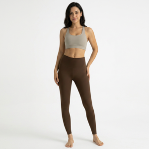 Womens Casual Breathable Summer <b>Leggings</b> Bulk Yoga Wear Organic Cotton Bamboo Knitted Eco-Friendly - Product Image 1