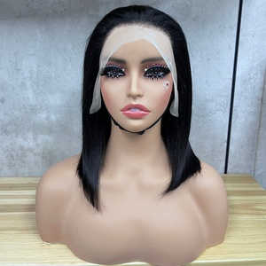 Wholesale 100% <b>Human</b> Brazilian Hair Frontal Bob <b>Wig</b> - Product Image 1