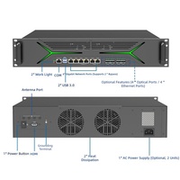 Plateforme de sécurité réseau 2U de 12e génération pour montage en rack, PC industriel modèle 2U6L-ADL avec processeur Core i3/i5/i7 et pare-feu VPN six ports Gigabit