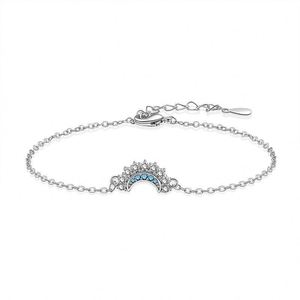 Pulsera de circonita cúbica Sun and Moon para mujer, juego de pulseras ajustables para parejas, regalo de joyería para fiesta y boda - Product Image 5