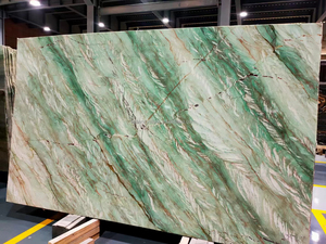 Lujo Natural Royal <span class=keywords><strong>Louis</strong></span> Verde Esmeralda Niagara Green Alexandria Gaya Losas de cuarcita Azulejos de pared Cocina Encimeras de mármol - Product Image 3