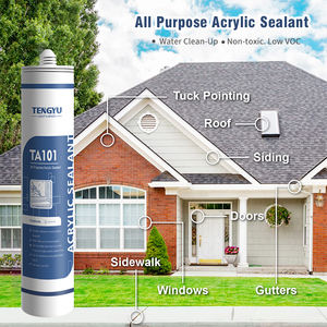 Amerikan Pazarı Popüler DAP Beyaz Boyacı Sızdırmazlık Maddesi Hızlı Kuruyan Beyaz Lateks Sızdırmazlık Maddesi Akrilik Sızdırmazlık Maddesi - Product Image 4