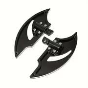 ชุดแต่งมอเตอร์ไซค์/ที่พักเท้าผู้โดยสารสีดำ เหมาะสำหรับ Sportster 883 1200 XL Touring Electra Glide - Product Image 4