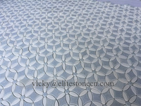 Mosaïque personnalisée, mosaïque bleue, pierres naturelles pour mur extérieur, décoration de la maison, personnalisation du mur et du sol, mosaïque