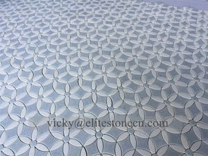 Maßgefertigte Mosaikfliesen Blaue Mosaikfliesen Natursteine für Außenwand Haus Heimdekoration Wand Boden Individualisierung Mosaik - Product Image 4