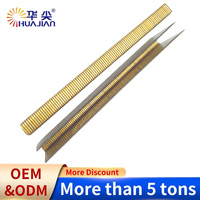 Agrafeuse pneumatique pour agrafes à tige lisse en acier calibre 18, série 92, 40 mm, agrafeuse à fil métallique de qualité industrielle