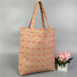 Sac fourre-tout en toile de coton réutilisable personnalisé, sacs fourre-tout ronds, sac de rangement en toile, sac de beauté en toile <span class=keywords><strong>rose</strong></span> clair, mini sac fourre-tout - Product Image 2