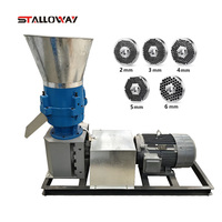 Granulateur d'aliments pour bétail haute efficacité 100-300 kg/h, moulin à granulés pour volailles, moteur puissant pour aliments de poulet Henan
