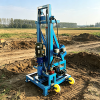 MIKTON MKD-120D Foreuse hydraulique électrique pour puits d'eau, profondeur max. 150m, pompe portable, moteur, structure simple, faible taux de défaillance