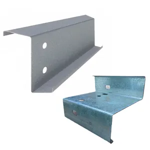 Superior Grade Galvanized Z Purlin with High Tensile Steel which Offers High Strength and Low Weight