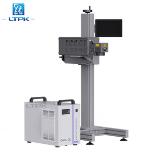 Imprimante laser CO2 automatique, facile à utiliser, machine de marquage et d'impression <span class=keywords><strong>en</strong></span> <span class=keywords><strong>ligne</strong></span>, garantie 1 an, 220V, pour emballages alimentaires et carton ondulé - Product Image 1