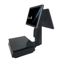 Balance de caisse tactile tout-en-un pour supermarché avec imprimante, système de point de vente et balance PC – Vente en gros