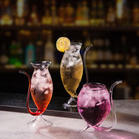 Verre à cocktail Highball transparent avec logo, pour boissons mélangées, dégustation artisanale, grande tasse de 500 ml, verre à vin, verre à cocktail
