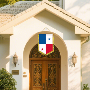 Mini 20x30cm Pennant Car Flags Panama Wall Decor Display Accessories <b>Small</b> Ornaments for Hanging - Product Image 3