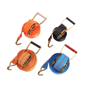 Jiuxin Hardware Double Hook Ratchet Strap Metal Gear Load Securing Cargo Transport Binding Straps - Product Image 2