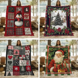 Manta de Franela con Estampado Moderno, Manta para Siesta, Resistente a la Decoloración, Ligera, para Cama, Sofá, Personalizable, OEM, ODM - Product Image 2