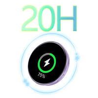 M3 Anime Smart Badge, Pin Electrónico Recargable con Pantalla Táctil de 1.95 Pulgadas para Cosplay y Colecciones de Fans, Carrusel de Imágenes Dinámicas