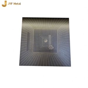 Placa de Acero Inoxidable M200 con Grabado por Chorro de Arena, Estándar JIS 201/304, Espesor de 0.5-0.8 mm, Decoración de Paredes/Techos, Plegado y Soldadura - Product Image 6