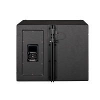 Caisson de basses passif 500W 15 pouces pour les événements de tournée Salles de concert Théâtres Clubs Bars