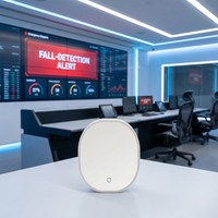 Détecteur de mouvement radar à ondes millimétriques 60 GHz 4G WIFI, alarme de détection de chute pour personnes âgées