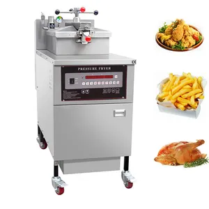 Commercial Electric Programing Pressure Fryer KFC Broaster Chicken Pressure Fryer with Oil Filter