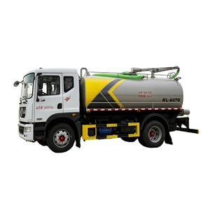 Camion citerne à eaux usées diesel manuel Dongfeng D9 13,5 m, véhicule d'assainissement haute efficacité - Product Image 1