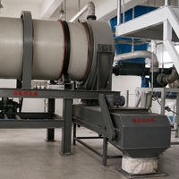 Équipement de production de poudre à lessiver haute productivité, usine industrielle de détergent en poudre, tour de séchage par pulvérisation, système automatique