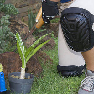 Genouillères de protection professionnelles réglables pour les travailleurs de la construction - Product Image 4