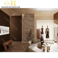 Aménagement intérieur de magasin de vêtements, présentoir à vêtements en métal sur mesure, comptoir de vente au détail, mobilier moderne pour magasin de vêtements