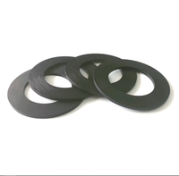Joint d'étanchéité plat en caoutchouc fluorosilicone de 5,5 cm, conçu sur mesure, joint torique à bride, étanche, pour usage médical