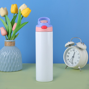 Vaso Térmico de Acero Inoxidable de Doble Pared con Aislamiento al Vacío de 12oz/20oz, para Sublimación, Botella de Agua para Niños - Product Image 4