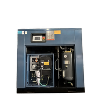 Compresseur d'air à vis rotative 50HP 37KW, ensemble complet avec sécheur de réservoir pour air sec propre, essentiel pour les pistolets à clous de sablage