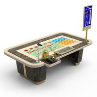 YH Table de Poker professionnelle de haute qualité, Table de luxe automatique Sic Bo avec accessoires assortis