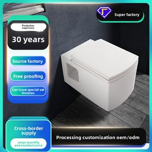 Inodoro Suspendido de Pared con Tanque Oculto, Diseño Moderno y Minimalista para Hoteles, Apartamentos <span class=keywords><strong>Pequeños</strong></span> y Hogares, Suministro Directo de Fábrica - Product Image 2