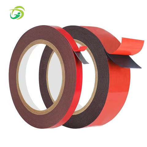 Double-Sided Water Activated Grey Acrylic Foam Tape Heavy Duty Removable Mounting Tape for Bag Sealing and Outdoor/Indoor Use